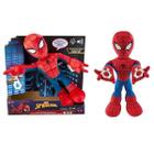 Pelúcia Interativa Marvel Homem Aranha de 34Cm Com Luz Som e Movimento - Mattel - HHW54