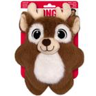 Pelúcia Kong Holiday Snuzzles Reindeer Brinquedo Com Apito Para Cachorro Médio - Rena