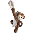 Pelúcia Macaquinho 35cm Menino Menina Brinquedo Decoração Para Festa Nicho De Bebê Presente Fofura