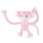 Pelucia Macaquinho Agarradinho Rosa 45cm - Cortex