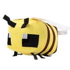 Pelucia minecraft happy explorer bee abelha 20cm