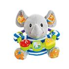 Pelúcia Musical Elefante Interativo 15 Cm Fenix Baby - 752El