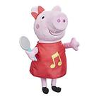 Pelúcia Peppa Pig Cantando 3 Canções, Vestido Vermelho Brilhante, Idade 3+