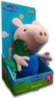 Pelúcia Peppa Pig George 25cm