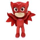 Pelúcia Pj Masks Corujita 45cm +3 Anos Vermelho Brinquedo Figura de Ação Multikids - BR1710