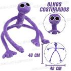 Pelúcia Rainbow Friends Roblox Monstro Roxo Purple 48cm