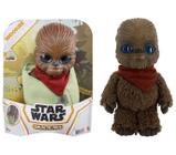 Pelúcia Star Wars Wookie Amigos Galacticos Com Bolsa de Transporte - Chewbacca - Mattel - GYT68