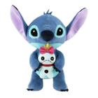 Pelúcia Stitch Com Xepa Em Pé Disney 24Cm Lilo Angel