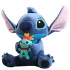 Pelúcia Stitch Disney 24cm Lilo E Stitch Xepa Angel - Manú Presentes