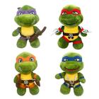 Pelucia tartaruga ninja raphael leonardo 26cm escolha