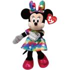 Pelucia Ty Beanie Babies Disney Minnie Vestido Colorido 3718