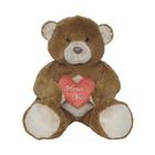 Pelúcia Urso Duda Coração - 40cm - Lovely Toys