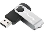 Pen Drive 64GB - Multilaser Twist