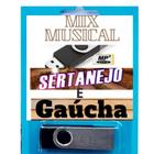 Pen drive 8gb com Músicas Mix Musical Gaúcho e Sertanejo - Multilaser