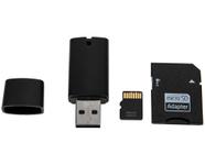 Pen Drive 8GB Multilaser MC058  - Adaptador SD