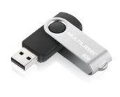 Pen Drive 8GB Twist Preto Multilaser