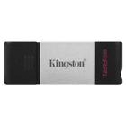 Pen Drive Kingston Datatraveler 80 DT80 - 128GB - 200MB/s - Prata
