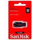 Pen Drive Sandisk 32gb Cruzer Blade Usb 2.0 Pendriver