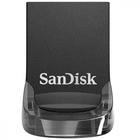 Pen Drive Sandisk Ultra Fit 128GB USB 3.2 Preto