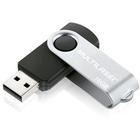 Pen drive twist 16gb usb leitura 10mb/s e gravação 3mb/s preto multilaser pd588