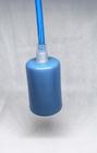 pendente aleph azul bebe 1 metro de fio tecido azul claro (4x6)