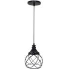 Pendente Aramado Esfera Balonê Lustre Luminária Teto Regulável Sala Cozinha Industrial Agp Ilumini