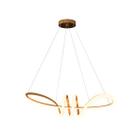 Pendente Cablata Moderno Led 3000K Rose Gold 36W Orluce