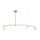 Pendente Calder 106cm 15cm 133cm 3xg9 21w Lumiere