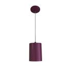 Pendente Cilindro 11cm Violeta 1XE27 - Piuluce - 6308