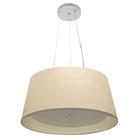 Pendente Cone Bege e Bege MJ-4144 Para Mesa de Jantar e Sala - LUSTRES VIVARE