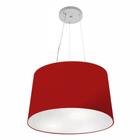 Pendente Cone Bordô MJ-4153 Para Mesa de Jantar e Estar - Vivare