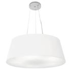 Pendente Cone Branco MJ-4002 Para Mesa de Jantar e Estar - Vivare