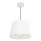 Pendente Cone Branco MJ-4240 Para Mesa de Jantar e Estar - LUSTRES VIVARE