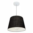 Pendente Cone Preto MJ-4240 Para Mesa de Jantar e Estar