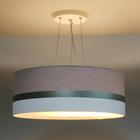 Pendente de Teto Led 50x15cm Faixa Dupla Tom Luz Iluminação