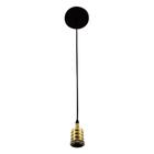 Pendente Dote Metal Wave Ouro E27 Taschibra