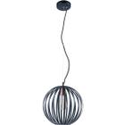 Pendente Globe Preto 31,5Cm 1Xe27 Studioluce