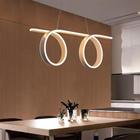 Pendente Infinity Dourado Em Led 3000k Com 3 Metros De Cabo - Arquitetizze