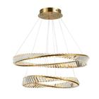 Pendente Inis Dourado 80cm 122w 3000k Led - Dw012l - Bella - BELLA ILUMINAÇÃO