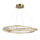 Pendente Inis Dourado 80cm 72w 3000k Led - Dw012s - Bella - BELLA ILUMINAÇÃO