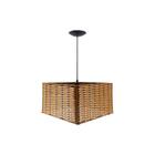 Pendente Junco Quadrado 35cm