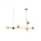 Pendente Kepner 7 Lâmpadas Gold G9 - Hevvy - SL-0526-H7Gold