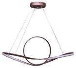 Pendente Led Wari Marrom 49W 3000K Bivolt - NORDECOR