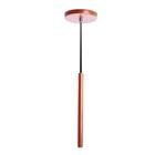 Pendente Luminária Tubo Cobre 50 Cm - Iluminar Ambiente