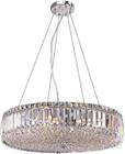 Pendente Lustre Alcmera De Cristal Para Led 37Cm - Dlight