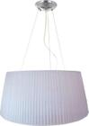 Pendente Lustre Hermes Cúpula Branca Para Led 80 Cm - Dlight