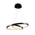 Pendente Lustre Led Moderno 2 Aros Arcos Anéis 20Cm E 40Cm - Esquilos Shop