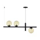 Pendente Lustre Luminalux Zurique Haven 3 Globos 150mm