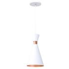 Pendente Lustre Luminária Mini Pequim 24cm Branco