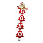 Pendente Natal Bonecos Pelucia HoHoHo 48cm - RIO MASTER